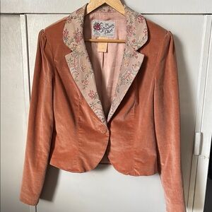 Maurices Pink Velvet Women's Jacket